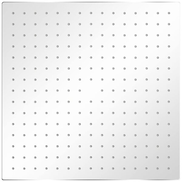 Dešťové sprchové hlavice 2 ks 40 x 40 cm nerezová ocel 275942