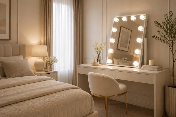 EKSPAND LED zrcadlo HOLLYWOOD 30x40cm