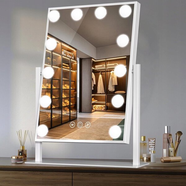 EKSPAND LED zrcadlo HOLLYWOOD 30x40cm
