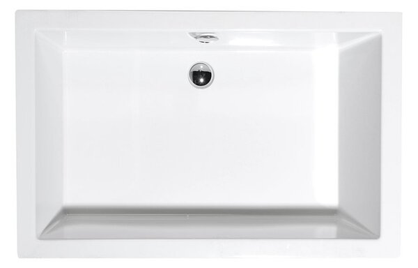 POLYSAN - DEEP hluboká sprchová vanička, obdélník 110x75x26cm, bílá (72883)