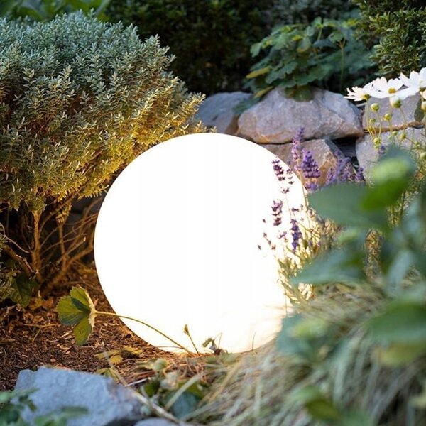LED solární zápichové svítidlo 20 cm, IP65, 150 lm, 6500 K