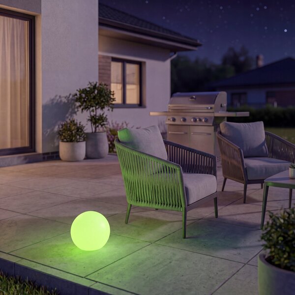 LED solární zápichové svítidlo 20 cm, IP65, 150 lm, 6500 K