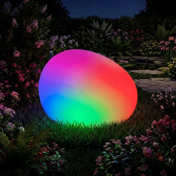 Bílé LED solární zápichové svítidlo 40 cm, 150 lm, IP65