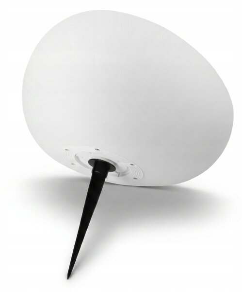 Bílé LED solární zápichové svítidlo 40 cm, 150 lm, IP65