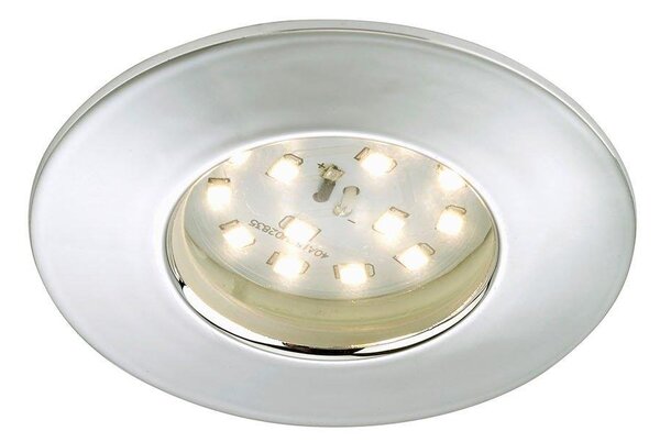 BRI 7204-018 LED vestavné svítidlo, pr. 7,5 cm, chrom - BRILONER