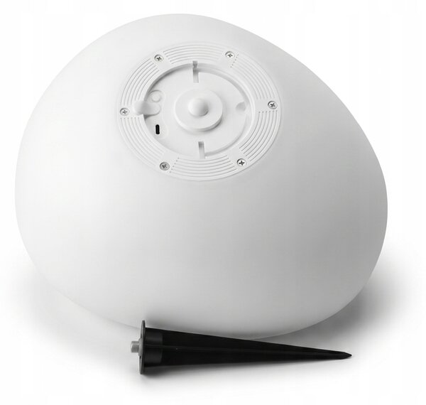 Bílé LED solární zápichové svítidlo 40 cm, 150 lm, IP65