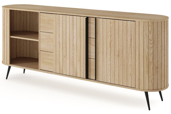 LOVI c | komoda 196 2D3S | 196 cm | dub cremona