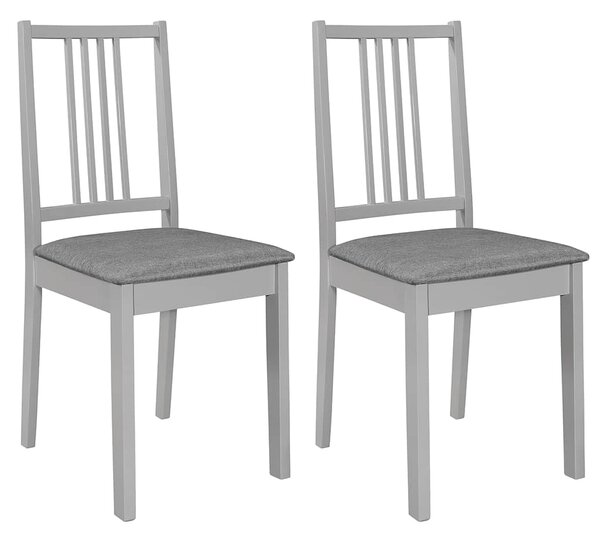 3dílný jídelní set MDF šedý 276397
