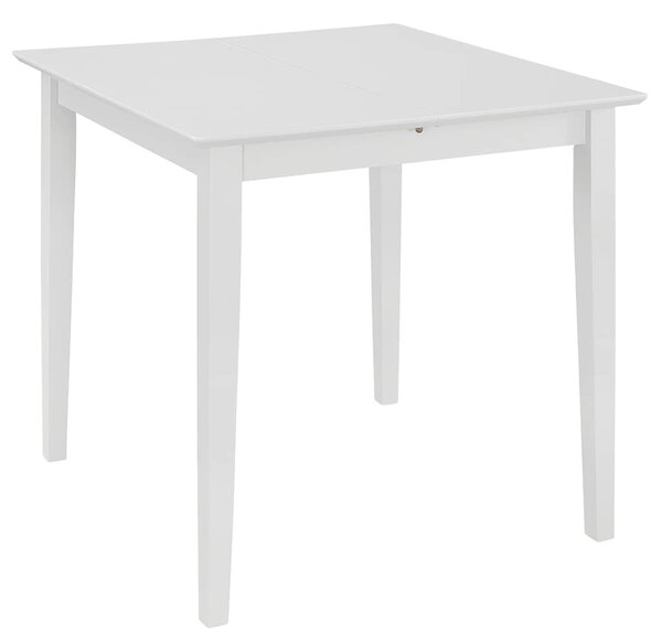 3dílný jídelní set MDF bílý 276395
