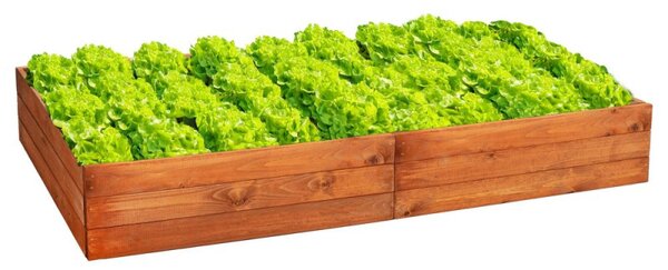 Vyvýšený záhon 240x84 cm dřevěný SPRINGOS GB0005