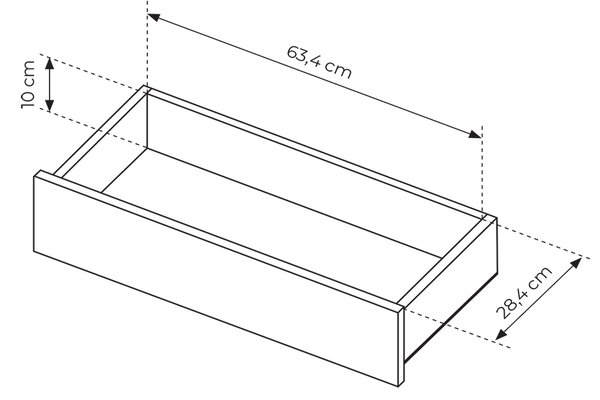 LOVI c | TV stolek RTV 2D1S | 196 cm | dub cremona