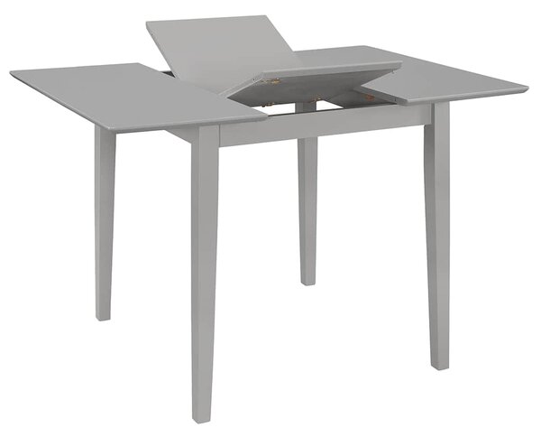 3dílný jídelní set MDF šedý 276397