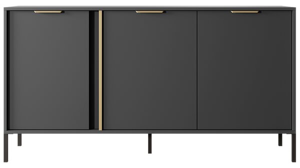 LARS a | komoda 153 3D | 153,1 cm | antracit