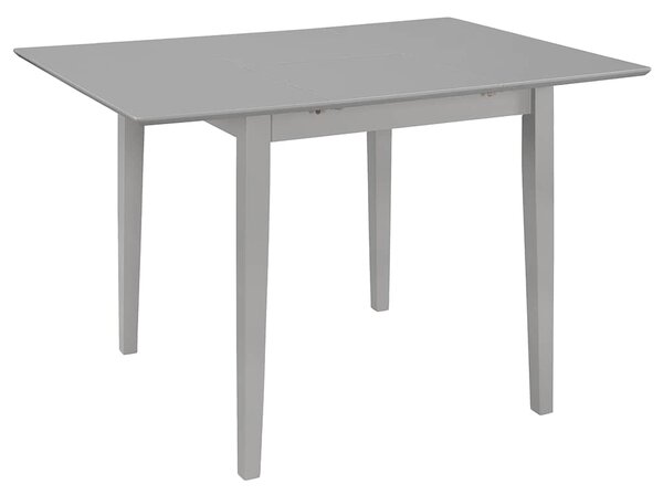 5dílný jídelní set MDF šedý 276398
