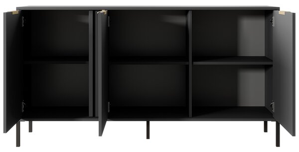 LARS a | komoda 153 3D | 153,1 cm | antracit