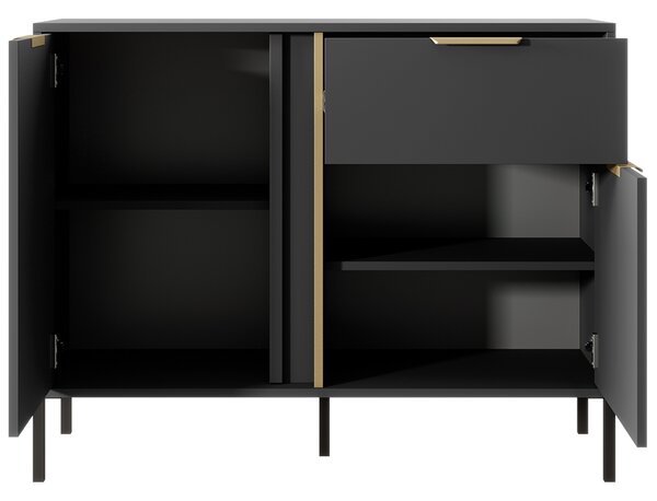 LARS a | komoda 103 2DS | 103,3 cm | antracit