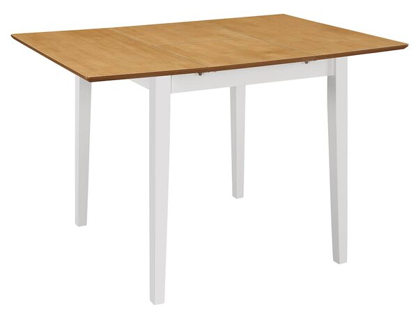 3dílný jídelní set MDF bílý 276408