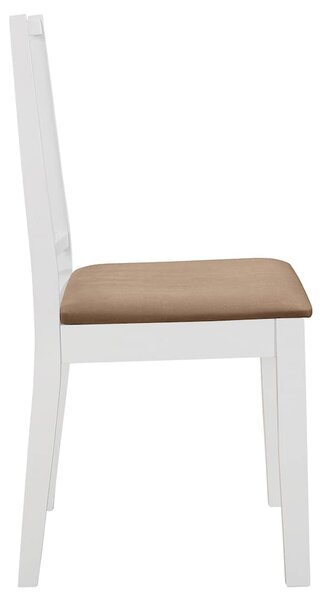 5dílný jídelní set MDF bílý 276402