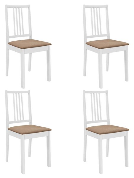 5dílný jídelní set MDF bílý 276402