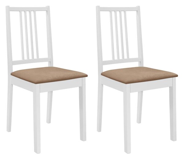 3dílný jídelní set MDF bílý 276408