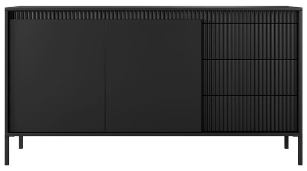 SENSO c | komoda 153 2D3S | 153,5 cm | černá