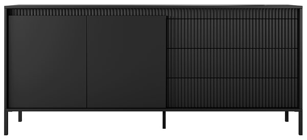 SENSO c | komoda 187 2D3S | 187,1 cm | černá
