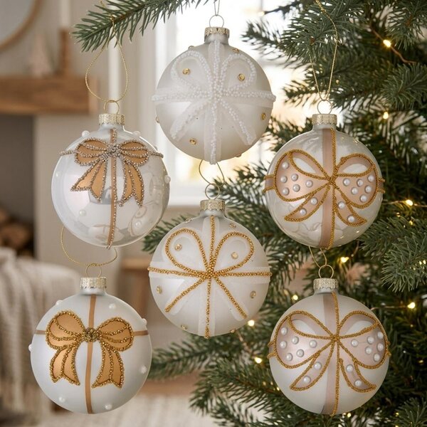 Boltze Home Collections Vánoční ozdoba Viona sada 6 kusů