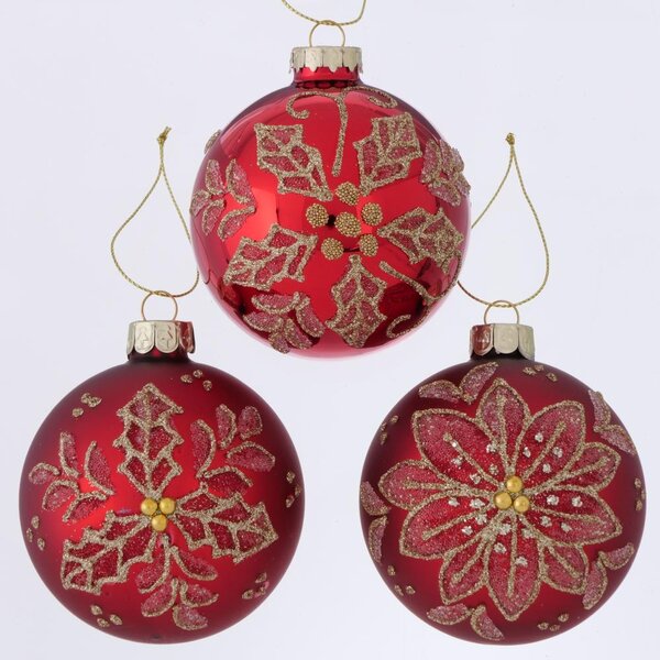 Boltze Home Collections Vánoční ozdoba Sava sada 3 kusů