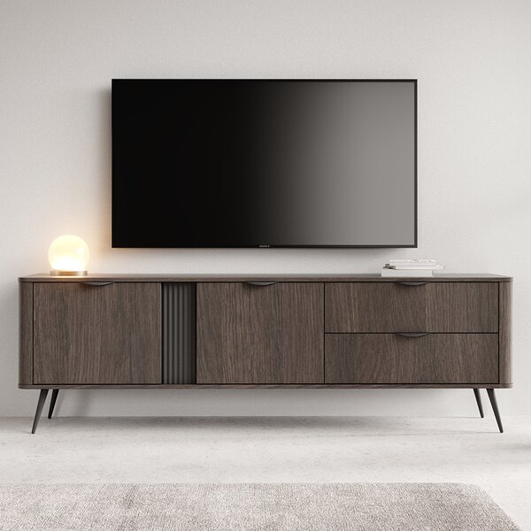 VERIS d | TV stolek RTV 195 2D2S | 195,2 cm | dub dunin
