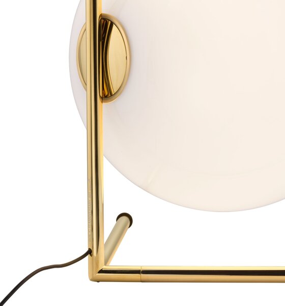 Flos F3154044 IC Lights T3 10 Anniversary, designová lampa se stmívačem, 1x205W E27, 24K zlato, Ø 45cm, výška 52,4cm