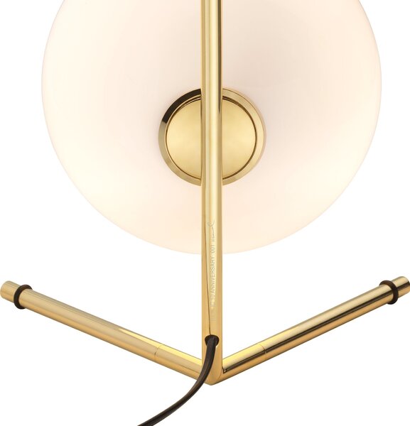 Flos F3171044 IC Lights T1 Low 10 Anniversary, designová lampa se stmívačem, 1x60W E14, 24K zlato, Ø 20cm, výška 38cm