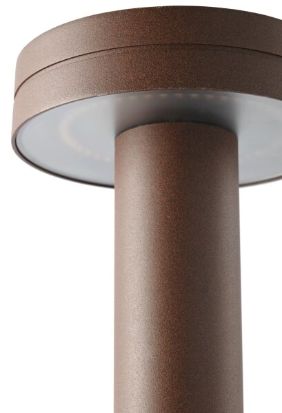 FARO 71949 - LED Venkovní lampa ESPOT LED/9W/230V IK07 IP65 60 cm hnědá