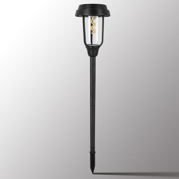 LED solární zápichové svítidlo 2700 K, IP65, 100 lm, teplá bílá