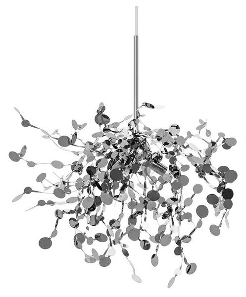 Designové závěsné svítidlo Monete Single Barva: Chrom