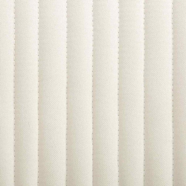Jídelní židle 4 ks krémové textil 277098