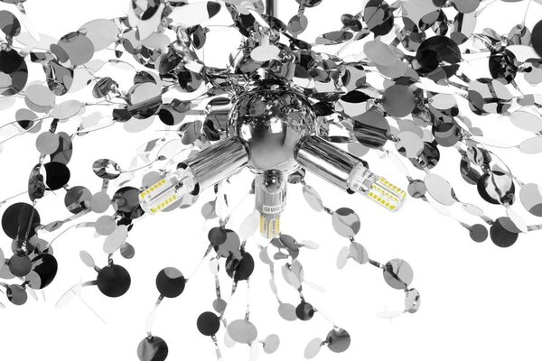 Designové závěsné svítidlo Monete Single Barva: Chrom