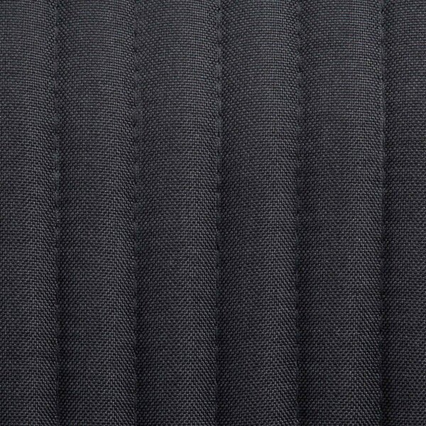 Jídelní židle 4 ks černé textil 277106