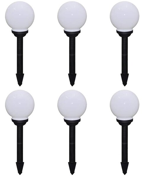 Venkovní osvětlení příjezdové cesty 6 ks LED 20 cm se zápichem 277115