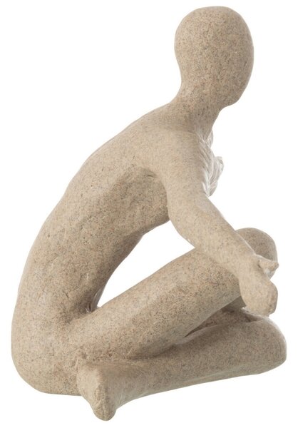 J-line Béžová soška Embrace 57 cm