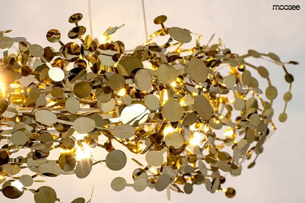 Designové závěsné svítidlo Monete ø 60cm Barva: Chrom