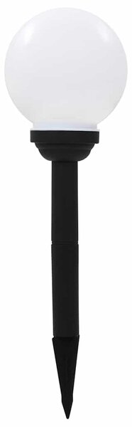 Zahradní solární lampy 6 ks LED kulovité 20 cm RGB 277126