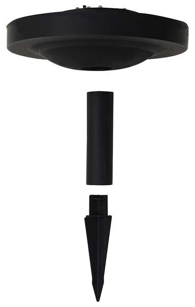 Zahradní solární lampy 2 ks LED kulovité 40 cm RGB 277129
