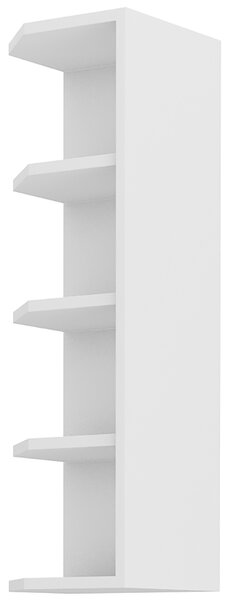 LARA gr | horní boční regál 30G-90 ZAK zakončovací | UNI provedení | VYSOKÝ | 30 cm | bílá