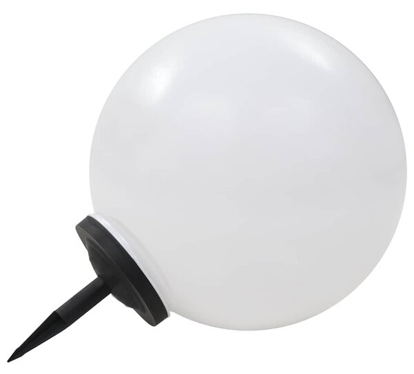 Zahradní solární lampy 2 ks LED kulovité 40 cm RGB 277129