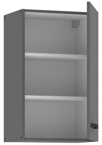 Kuchyňská linka NESSANT se | 210x240 cm | zásuvky PREMIUM BOX | UNI provedení | šedá antracit