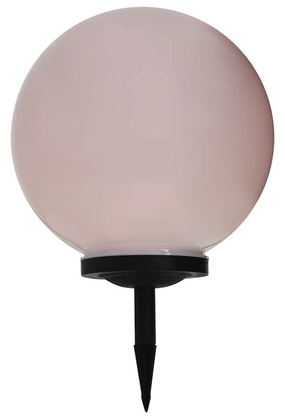 Zahradní solární lampy 2 ks LED kulovité 40 cm RGB 277128