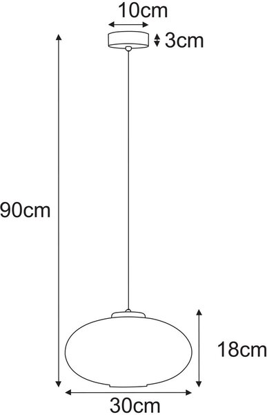 Kaja Drop závěsné svítidlo 1x15 W černá-jantarová K-5673