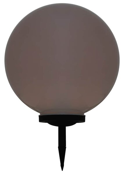 Zahradní solární lampy 2 ks LED kulovité 40 cm RGB 277129