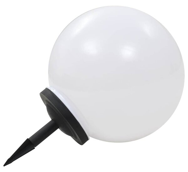 Zahradní solární lampy 2 ks LED kulovité 40 cm RGB 277128