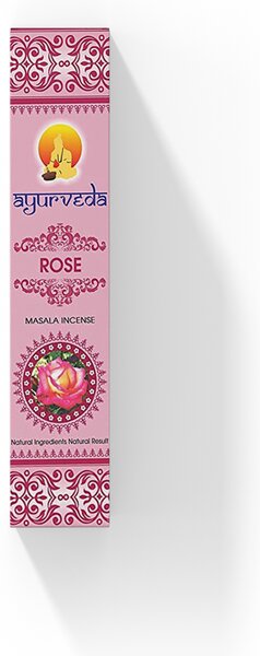 Masala Incense Ajurvédská růže - vonné tyčinky - Masala Incense